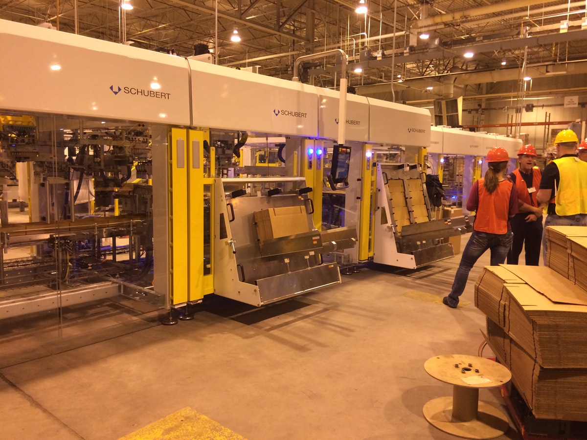 Robotic Packaging Line Installation